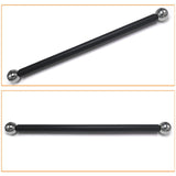 Maxbell Cross Arm for Garden Lamp Pole Cross Arm Ladder Rest for Streets Lawn Parks 56cm Argent ball