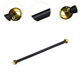 Maxbell Cross Arm for Garden Lamp Pole Cross Arm Ladder Rest for Streets Lawn Parks 56cm gold ball