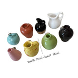 Maxbell 8x Mini Vase Fridge Magnets Funny Home Decor Decorative Refrigerator Magnets 2cm to 3cm Style A