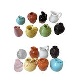 Maxbell 8x Mini Vase Fridge Magnets Funny Home Decor Decorative Refrigerator Magnets 2cm to 3cm Style A