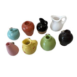 Maxbell 8x Mini Vase Fridge Magnets Funny Home Decor Decorative Refrigerator Magnets 2cm to 3cm Style A