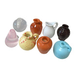 Maxbell 8x Mini Vase Fridge Magnets Funny Home Decor Decorative Refrigerator Magnets 3cm to 4cm Style B