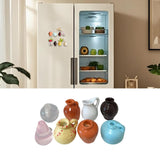 Maxbell 8x Mini Vase Fridge Magnets Funny Home Decor Decorative Refrigerator Magnets 3cm to 4cm Style B