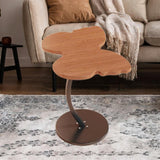 Maxbell C Shaped End Table Furniture Home Decoration for Apartment Small Space Couch