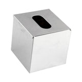 Maxbell Stainless Steel Tissue Box Paper Facial Cover for Bathroom Countertop