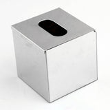 Maxbell Stainless Steel Tissue Box Paper Facial Cover for Bathroom Countertop