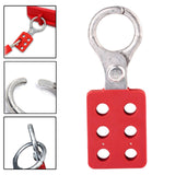 Maxbell Lock Out Hasp Loto Hasp Compact Sturdy for Lockout Station Aluminium 25mm locking hook