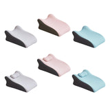 Maxbell Back Pillow Memory Cotton Wedge Prone Pillow for Office Dorm Watching Movies gray