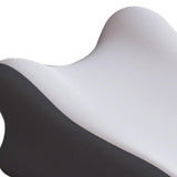 Maxbell Back Pillow Memory Cotton Wedge Prone Pillow for Office Dorm Watching Movies gray