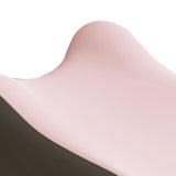 Maxbell Back Pillow Memory Cotton Wedge Prone Pillow for Office Dorm Watching Movies pink