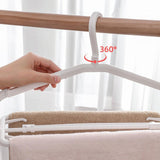 Maxbell Foldable Travel Hanger Saving Clothes Hanger for Shorts Shirts Scarves