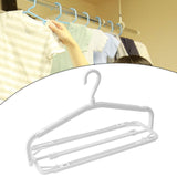 Maxbell Foldable Travel Hanger Saving Clothes Hanger for Shorts Shirts Scarves
