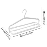 Maxbell Foldable Travel Hanger Saving Clothes Hanger for Shorts Shirts Scarves