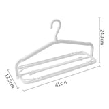 Maxbell Foldable Travel Hanger Saving Clothes Hanger for Shorts Shirts Scarves
