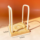 Maxbell Paper Cup Holder Stand Save Space Drinks Cups Rack for Bar Parties White 1 Slot