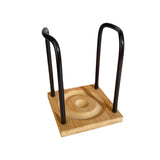 Maxbell Paper Cup Holder Stand Save Space Drinks Cups Rack for Bar Parties Black 1 Slot