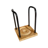 Maxbell Paper Cup Holder Stand Save Space Drinks Cups Rack for Bar Parties Black 1 Slot