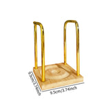 Maxbell Paper Cup Holder Stand Save Space Drinks Cups Rack for Bar Parties Gold 1 Slot