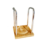 Maxbell Paper Cup Holder Stand Save Space Drinks Cups Rack for Bar Parties Silver 1 Slot
