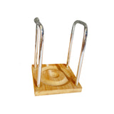 Maxbell Paper Cup Holder Stand Save Space Drinks Cups Rack for Bar Parties Silver 1 Slot