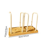 Maxbell Paper Cup Holder Stand Save Space Drinks Cups Rack for Bar Parties White 2 Slot