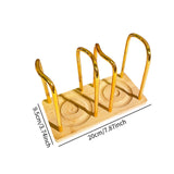 Maxbell Paper Cup Holder Stand Save Space Drinks Cups Rack for Bar Parties Gold 2  Slot
