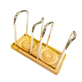 Maxbell Paper Cup Holder Stand Save Space Drinks Cups Rack for Bar Parties Silver 2 Slot