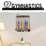 Maxbell Medal Hanger Sports Hanging Rack Sturdy Iron Wall Mounted Award Hook Display