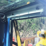 Maxbell 30x Ceiling Mount Brackets Curtain Rod Holders for Living Room Hotel Bedroom White