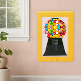 Maxbell Candy Dispenser Wall Mount Cereal Nut Work Desk Gumball Machine Holiday Gift