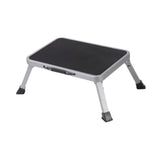 Maxbell Folding Step Stool Convenient Non Slip Footrest for Bedside Living Room Home Gray