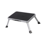 Maxbell Folding Step Stool Convenient Non Slip Footrest for Bedside Living Room Home Gray
