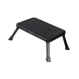 Maxbell Folding Step Stool Convenient Non Slip Footrest for Bedside Living Room Home Black