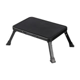 Maxbell Folding Step Stool Convenient Non Slip Footrest for Bedside Living Room Home Black
