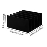 Maxbell Desk File Organizer 5 Slot Desktop File Holder for Office School