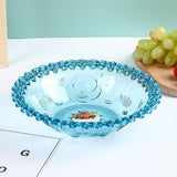 Maxbell Fruit Bowl for Kitchen Counter Decorative Bowl for Home Parties Dining Table Blue