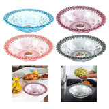 Maxbell Fruit Bowl for Kitchen Counter Decorative Bowl for Home Parties Dining Table Blue