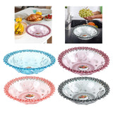 Maxbell Fruit Bowl for Kitchen Counter Decorative Bowl for Home Parties Dining Table Blue