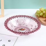 Maxbell Fruit Bowl for Kitchen Counter Decorative Bowl for Home Parties Dining Table Purple