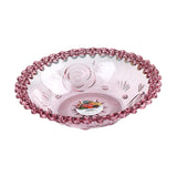 Maxbell Fruit Bowl for Kitchen Counter Decorative Bowl for Home Parties Dining Table Purple
