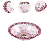 Maxbell Fruit Bowl for Kitchen Counter Decorative Bowl for Home Parties Dining Table Purple
