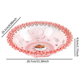 Maxbell Fruit Bowl for Kitchen Counter Decorative Bowl for Home Parties Dining Table Pink