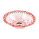 Maxbell Fruit Bowl for Kitchen Counter Decorative Bowl for Home Parties Dining Table Pink