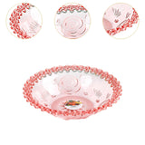 Maxbell Fruit Bowl for Kitchen Counter Decorative Bowl for Home Parties Dining Table Pink