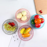 Maxbell Fruit Bowl for Kitchen Counter Decorative Bowl for Home Parties Dining Table Pink