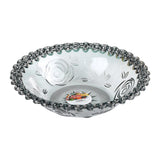Maxbell Fruit Bowl for Kitchen Counter Decorative Bowl for Home Parties Dining Table Black
