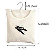 Maxbell 2 Pieces Clothespin Storage Bags Accessories for Laundry Room Outdoor Indoor