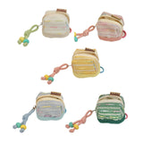 Maxbell Earphone Earbud Case Gifts Decor for Women Men Multifunctional Soft Ornament White