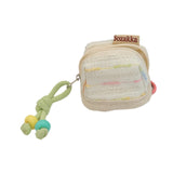 Maxbell Earphone Earbud Case Gifts Decor for Women Men Multifunctional Soft Ornament White