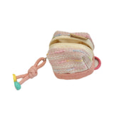 Maxbell Earphone Earbud Case Gifts Decor for Women Men Multifunctional Soft Ornament Pink